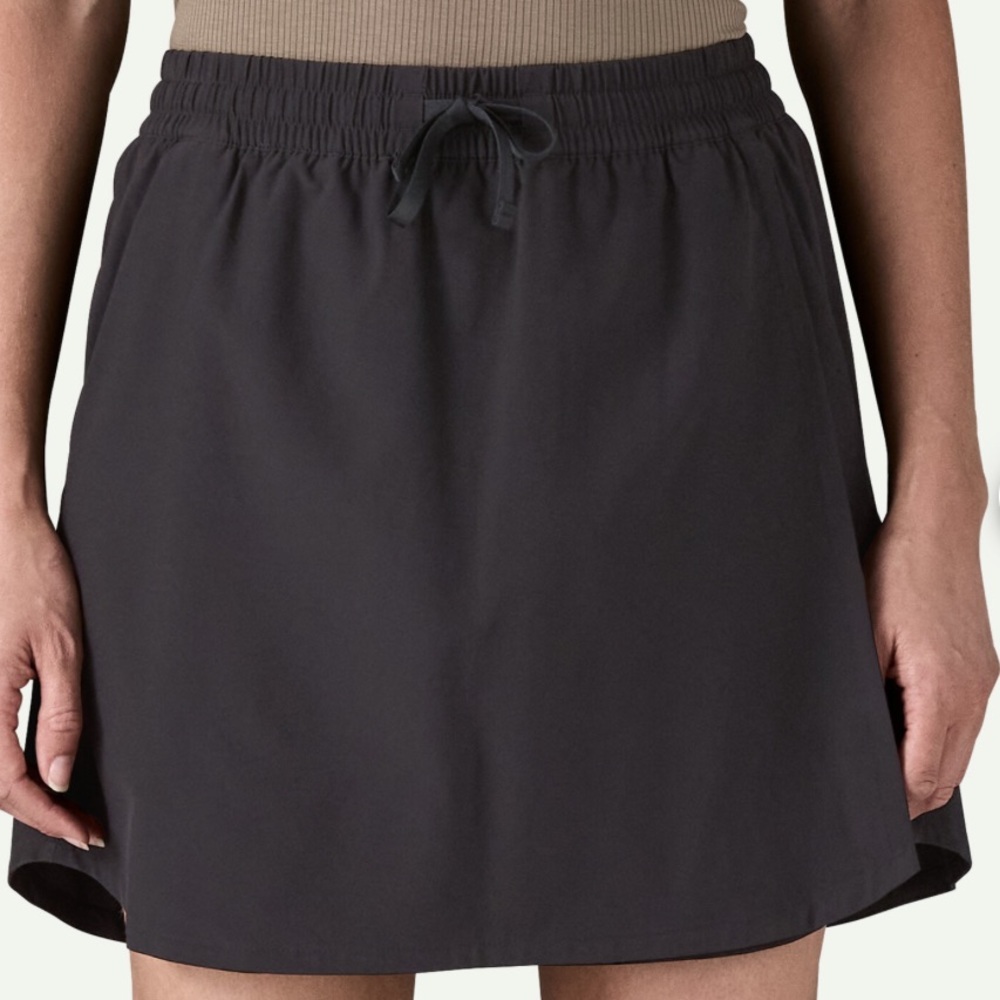 Patagonia Women's Fleetwith Skort Black Size XS Missing Drawstring